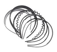 Beaupretty 8 piezas Diademas de Plástico Unisex Antideslizantes para y Maquillaje Pack para Lavado Facial Flexibles y