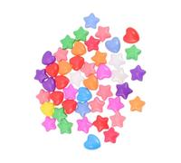 Beaupretty 80 Piezas Bolas de Piscina y Corazón Juguetes de Fiesta para Niños Accesorios para Piscinas de Bolas para Juegos el Interior para Fiestas y Actividades Acuáticas