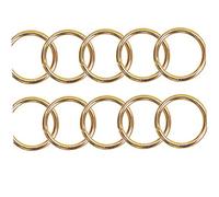 Beaupretty 80piezas Anillos Para Dreadlocks Metalizados Tubos Para Cabello Adornos De Pelo Creativos y Delicados Accesorios De Estilo Para Mujeres y Festivales