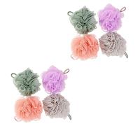 Beaupretty 8piezas Esponjas Exfoliantes Portátiles Pack De Unidades De Esponjas De Para Cuidado Limpiadores De Espalda y Para y Exfoliación