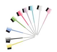 Beaupretty 9 Piezas Dual Ended Eye Lash Comb And Eyebrow Brush For Women Portable Lightweight Makeup Tool For Brow Powder Application Lash Separation And Precise Grooming