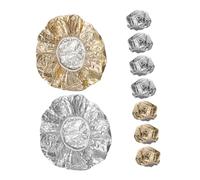 Beaupretty 9 Piezas Gorro Térmico para Cabello con Gestión Avanzada de Aluminio para Acondicionamiento Uso Doméstico y Salón Apto para Tipo de Cabello y Rizado Retención Estable de