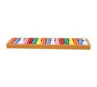 Beaupretty Abaco Chino de Columnas para Aprendizaje Matemático Herramienta de Cálculo para Juguete Educativo para Habilidades de Resolución de Problemas y Pensamiento Lógico Casa Escuela y