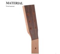 Beaupretty Acoustic Guitar Neck Rosewood Folk Design Replacement Neck For Classical Guitar Repair Luthier Tools DIY Parts