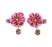 Beaupretty Adornos De Flor De Ciruelo 2pcs Tocado De Estilo Japonés Horquilla Decorativa Para El Cabello Perfectos Para Fiestas Infantiles Para Mujeres Niños