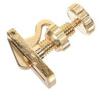 Beaupretty Afinador de Tornillo para Violín y Viola Repuesto Metálico Ligero Tamaño Compacto Color Dorado para Intérpretes en Estudios y Conciertos