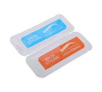 Beaupretty agente de peinado de cejas kit de laminación de pestañas decoración de cejas suministros de salón de casa kit de levantamiento de estilo marrón el plastico