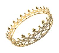 Beaupretty Ajustable para Hombre de Aleación Dorada Accesorio Festival para Bodas Cumpleaños y Disfraces Medievales