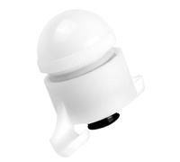 Beaupretty Alarma de Mordedura para Caña de Pescar Luz LED para Pesca Nocturna PC Blanco Batería de Litio Integrada Automática para Salida de Pesca