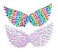 Beaupretty Alas de Ángel para Niños Accesorios de Actuación 2 Piezas Disfraz de Fiesta para Carnaval y Cosplay