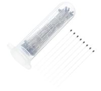 Beaupretty Alfileres para Montaje de Insectos Kit de 100 Piezas de Acero Inoxidable Tamaño 00 Pasadores de Expansión para Exhibición y Preparación de Muestras en Entornos Académicos y Hobby