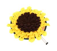 Beaupretty Alfombrilla Olfativa Decorativa para Perros y Mascotas de Poliéster, Imita el Forrajeo y Ejercita el Sentido del Olfato en Color Amarillo