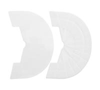 Beaupretty Almohadillas Antideslizantes para Suelas de Zapatos 4 Mm, Protectores de Talón de Goma Blancos Talla 43-44, Par para Reparar y Proteger Suelas en Calzado Masculino y Femenino