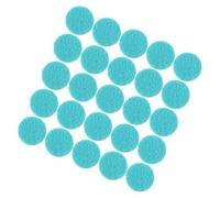 Beaupretty Almohadillas de Algodón Redondas 25 Mm Núcleo de Fibra, 100 Unidades, Absorbentes para Difusores de Aceites Esenciales, Repuesto para Collares y Pulseras de Aromaterapia