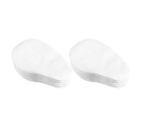 Beaupretty Almohadillas para Ojos 200 Unidades Parche Ocular en Forma de Mango Papel 100% Algodón Ultrafino y Cómodo para Cuidado Ocular en Casa y Viajes