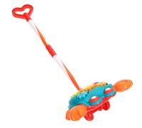 Beaupretty Andador de Juguete para Bebés Diseño de Cangrejo, Colorido y Educativo, Adecuado para Aprender a Caminar y Desarrollar la Coordinación Mano-Ojo, Juguete de Empuje para Pequeños