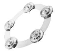 Beaupretty Anillo de Platillo Metálico para Instrumento de Percusión Efecto de Pandereta Accesorio para Práctica y Jazz Sonido Claro Fácil Instalación Compatible Hi-Hats Adecuado para