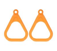 Beaupretty Anillos de Ejercicio Triangulares para Hombres 2 Unidades Equipo de Entrenamiento al Aire Libre Accesorios de Suspensión Fáciles de Transportar