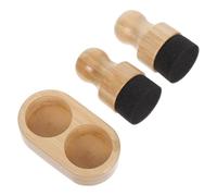 Beaupretty Aplicadores De Cera y Aceite Cepillo De Aceite Para Madera Aplicador De Cera Portátil Para Tabla De Cortar Para Bloques De Carnicero