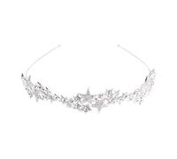 Beaupretty banda para el cabello nupcial rhinestone retro patrón de estrella diadema peine para el cabello broche para niñas mujeres damas
