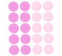 Beaupretty Bandejas para Pegamento de Pestañas 100 Piezas Pequeño Tamaño Material Pvc Almacenamiento Profesional Maquillaje Mujer Uso en Extensiones Pestañas