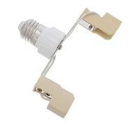 Beaupretty Base de portalámparas cerámico 13.5x10x3.5cm, convertidor E27 a R7S para bombillas halógenas con conversión eficiente, adecuado para uso doméstico e industrial