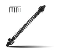 Beaupretty Bisagra de Resorte de Acero para Caja de Madera, Cierre Automático, Bisagra para Puerta de Valla, Resistente para Uso Exterior en Jardín y Patio de Villa, Acero Inoxidable