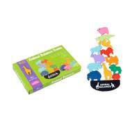 Beaupretty Bloques Apilables de Animales para Juguetes de Equilibrio Coloridos Desarrollo de Habilidades Sociales y Creatividad para Familiar y Educación Temprana