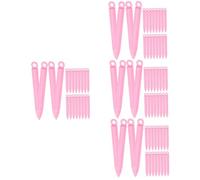 Beaupretty Bolígrafo Imán De Uñas Clavos Pintura De Uñas Nail Art Manicure Accesorios Y Herramientas Para Uñas De Gel Herramientas De Arte De Uñas El Plastico Rosa 20 Piezas*4