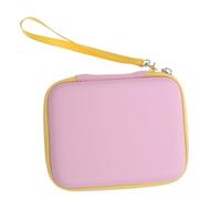 Beaupretty Bolsa Organizadora para Púas de Guitarra de Gran Capacidad, Resistente y Portátil, Color Rosa Sakura PU, Estuche de Almacenamiento para Púas Eléctricas y Acústicas, Adecuado