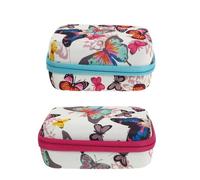 Beaupretty Bolsa para Aceites Esenciales de Oxford 12 Compartimentos, Fácil de Almacenar y Portátil, Paquete de 2 Piezas para Botellas de 15 Ml, Adecuado para Viaje