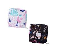 Beaupretty Bolsa para Guardar Toallas Sanitarias De Diseño De Dibujos Animados Bolsa para Compresas Menstruales Monedero para Uso Viajes y Día Día