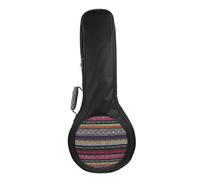 Beaupretty Bolsa para Mandolina Negra Correa Ajustable y Acolchado de Esponja, Material de Nylon Transpirable, Diseño Estilizado para Transporte Cómodo y Seguro Color Aleatorio