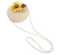 Beaupretty Bolsito Bandolera Mano para Niñas Hombro Detalles Artesanales para Accesorios