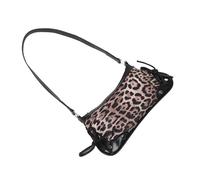 Beaupretty Bolso de Hombro con Estampado de y Lazo Bolso Versátil para Mujer PU Resistente para Trabajo Social y Ocasiones Casuales