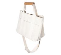 Beaupretty Bolso Multiusos para Mamá Primeriza Bolsa de Maternidad Grande Beige Funcional Lona Resistente para Viaje y Uso Diario Amplio Almacenamiento para Ñiño y Mamá