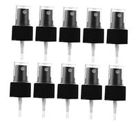 Beaupretty Boquillas Para Pulverizador De Perfume 20 Piezas 18mm Negras Spray De Niebla Recambio Para Botellas Cosméticas Uso Personal Portátil
