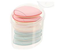 Beaupretty Borlas para Polvos de Dedo Mini 7 Unidades Tamaño Compacto para Maquillaje Cómodo y Transpirable Uso Seco y Húmedo para Todos los Tipos de Piel Colores Surtidos Color Aleatorio