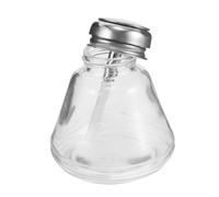 Beaupretty Botella De Prensa Para Uñas Recipiente De Vidrio Para Quitaesmalte Bomba Botellas De Empuje Hacia Abajo Recipientes De Maquillaje Vacíos Dispensador De Quitaesmalte Soporte