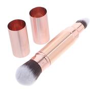 Beaupretty Brocha de Maquillaje de Doble Punta Retráctil Cepillo Compacto para Polvo y Corrector para y Retoques Cualquier