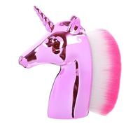 Beaupretty Brocha de Maquillaje Unicornio Profesional para Base Polvos Rubor Diseño Creativo Mango de Plástico para Mujeres y Niñas y Profesional