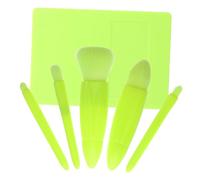 Beaupretty Brochas Maquillaje Viaje Set Essentials Estuche Mujer Brocha Polvos Espejo Maquillaje