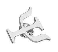 Beaupretty Broche de Aleación Retro con Símbolo Psicológico para Hombre y Mujer Pin Decorativo Versátil para Calcetines Mochilas y Ropa Accesorio Distintivo Resistente al Desvanecimiento