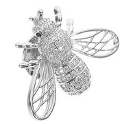 Beaupretty Broche de Zirconitas para Ropa Pin Vintage de Adorno Elegante para Chaquetas y Bufandas Accesorio Femenino y Portátil