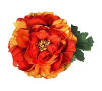 Beaupretty Cabeza De Flor Cabello Rizador De Pelo Decoraciones Bigudí Broches De Moda Para Mujer Flores Falsas Pinzas Para El Pelo De Flores Artificiales De Glicina Pasadores Tela
