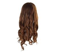 Beaupretty Cabeza De Práctica Con Cabello Mixto Real Cabeza De Maniquí Para Entrenamiento De Peluquería Herramienta De Estilismo Capilar Para Cortes y Peinados