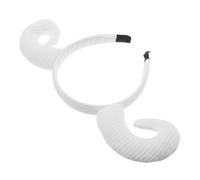 Beaupretty Cabezal de Cuernos de Oveja y Elástico para Halloween Diadema Estable y para Fiesta y Cosplay Diseño Divertido de Cuernos Animales Cartoon