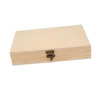 Beaupretty Caja De Almacenamiento De Madera para Cigarros Tapa, Diseño Portátil y Compacto, Acabado Suave y Robusto, Adecuado para Conservar Frescura y Organizar Viajes y Uso Diario