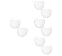 Beaupretty Caja De Almacenamiento Para Dentaduras Postizas En Forma De Amor Transparente 2 Unids/set Recipiente Boca Suave Con Tapa Casos De Retención El Plastico 2 Piezas X 4