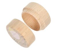 Beaupretty Caja de Madera para Primer Corte de Pelo Ñiño, Recuerdo Adorable Diseño Exquisito, Contenedor para Guardar Mechones en Nursery Obsequio Especial